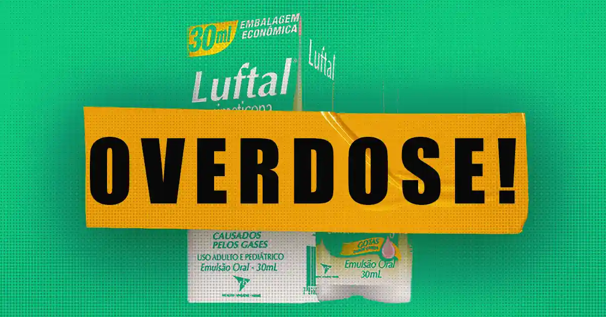 OVERDOSE: Quantas gotas de Luftal dá para cachorro?